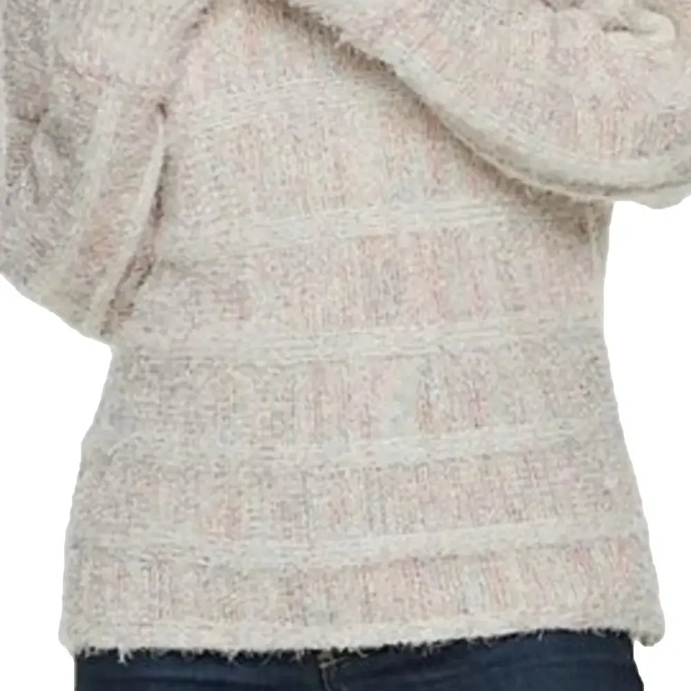 AMERICAN RAG CIE Women’s Egret Cowl neck beige long sleeve sweater size XXL NWT